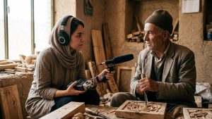 چه ویژگی‌هایی باعث می‌شود مستند صوتی اجتماعی صدای واقعی مردم مناطق محروم باشد؟